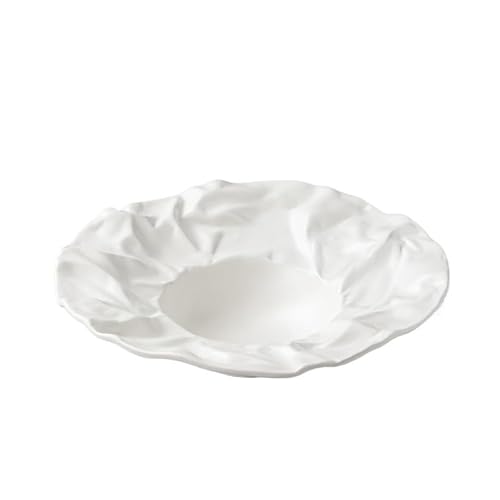 Keramik-Essteller, Porzellan-Essteller-Set, Geschirr, Keramik-Nudelteller, Haushaltssuppenteller, Westernteller von JVNALwnkv