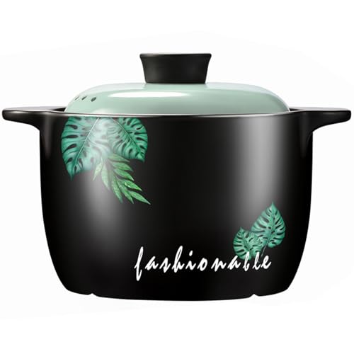 Keramik-Kochtopf, Kochtöpfe, Auflaufform mit Deckel, großer Tontopf for Kochen, irdener Topf, hitzebeständige Suppenschüsseln, Suppentopf, Keramik-Schmortopf Keramik-Kochtopf, Kochtöpfe, Auflaufform mit Deckel, großer Tontopf for Kochen, irdener Topf, hitzebeständige Suppenschüsseln, Suppentopf, Keramik-Schmortopf von JVNALwnkv