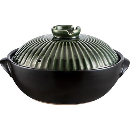 Keramik-Kochtopf, Kochtöpfe, Tontopf, japanischer Keramik-Hot Pot, Auflauf mit Deckel, Steinguttopf, antihaftbeschichteter Keramik-Schmortopf Keramik-Kochtopf, Kochtöpfe, Tontopf, japanischer Keramik-Hot Pot, Auflauf mit Deckel, Steinguttopf, antihaftbeschichteter Keramik-Schmortopf von JVNALwnkv