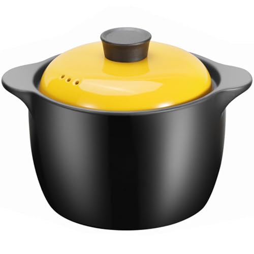 Keramik-Kochtopf, kleine Kupfertöpfe, Auflaufform, Tontopf for Kochen, hitzebeständige Keramikschüsseln mit Deckel, Tontöpfe, Schmortopf Keramik-Kochtopf, kleine Kupfertöpfe, Auflaufform, Tontopf for Kochen, hitzebeständige Keramikschüsseln mit Deckel, Tontöpfe, Schmortopf von JVNALwnkv
