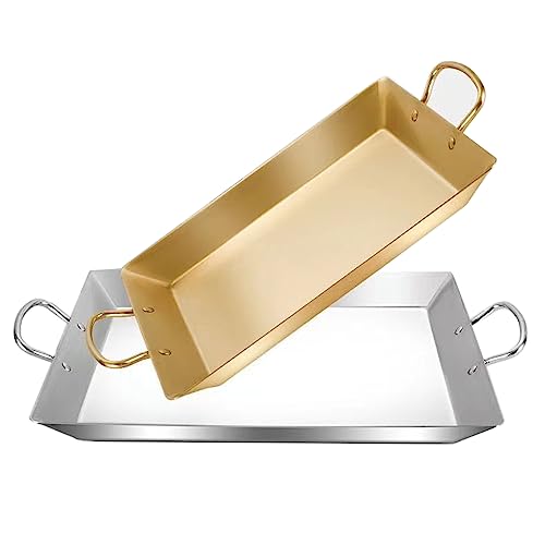 Keramik-Kochtopf, kleine Kupfertöpfe, Servierplatte aus Edelstahl, Meeresfrüchteteller, Tablett, rechteckiger Reiskocher, Paella-Topf Keramik-Kochtopf, kleine Kupfertöpfe, Servierplatte aus Edelstahl, Meeresfrüchteteller, Tablett, rechteckiger Reiskocher, Paella-Topf von JVNALwnkv