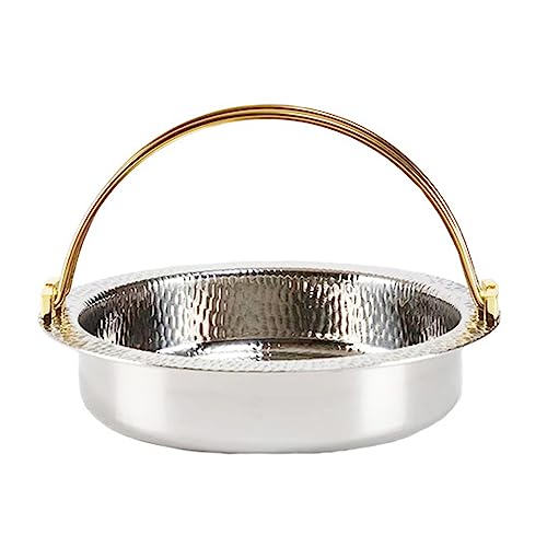 Keramik-Kochtopf, kleine Kupfertöpfe, Sukiyaki-Nabe-Topf im japanischen Stil, Shabu-Shabu-Hot Pot aus Edelstahl 304 von JVNALwnkv