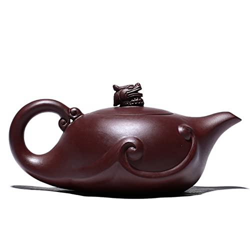Keramik-Kochtopf, kleine Kupfertöpfe, Teekanne, Purple Sands, Zisha-Ton, Teekanne, 420 ml/14,81 oz, klassische chinesische Keramik-Teekanne Keramik-Kochtopf, kleine Kupfertöpfe, Teekanne, Purple Sands, Zisha-Ton, Teekanne, 420 ml/14,81 oz, klassische chinesische Keramik-Teekanne von JVNALwnkv