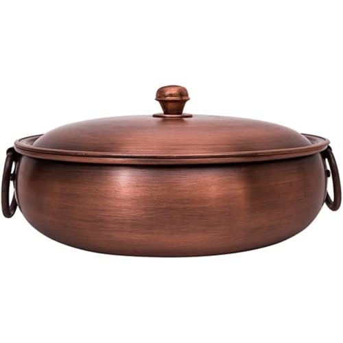 Keramik-Kochtopf, kleine Kupfertöpfe, antihaftbeschichteter Suppentopf mit Deckel, ofenfester Kochtopf for Schmorpfanne, extra dicker Kupfertopf Keramik-Kochtopf, kleine Kupfertöpfe, antihaftbeschichteter Suppentopf mit Deckel, ofenfester Kochtopf for Schmorpfanne, extra dicker Kupfertopf von JVNALwnkv