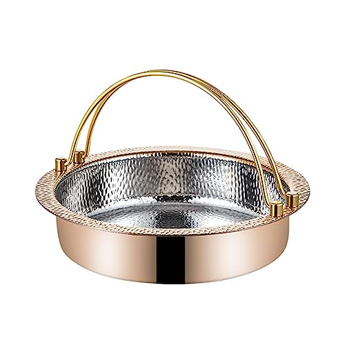 Keramik-Kochtopf, kleine Kupfertöpfe, japanischer Sukiyaki-Topf, Hot Pot, Shabu-Shabu-Pfanne aus Edelstahl 304, Hotpot-kompatibel Keramik-Kochtopf, kleine Kupfertöpfe, japanischer Sukiyaki-Topf, Hot Pot, Shabu-Shabu-Pfanne aus Edelstahl 304, Hotpot-kompatibel von JVNALwnkv
