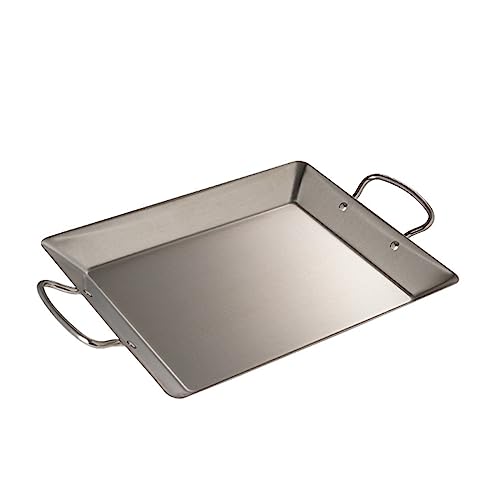 Keramik-Kochtopf, kleine Kupfertöpfe, quadratischer Essteller aus Edelstahl mit Doppelgriff, kommerzielles Essgeschirr, Servierplatte, Fischpfanne Keramik-Kochtopf, kleine Kupfertöpfe, quadratischer Essteller aus Edelstahl mit Doppelgriff, kommerzielles Essgeschirr, Servierplatte, Fischpfanne von JVNALwnkv