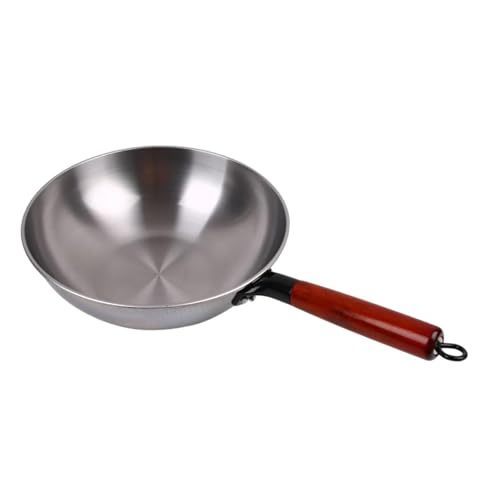 Kochtöpfe, Eisen-Wok-Pfanne, Kochtopf, Mehrzweck-Eisentopf, Küchenkochgeschirr mit Holzgriff, Bratpfanne for Schmoren im Restaurant zu Hause Kochtöpfe, Eisen-Wok-Pfanne, Kochtopf, Mehrzweck-Eisentopf, Küchenkochgeschirr mit Holzgriff, Bratpfanne for Schmoren im Restaurant zu Hause von JVNALwnkv