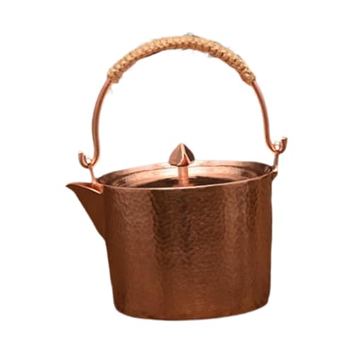 Kochtöpfe Kupfer-Teekessel, Teekanne, umwickelter Griff, handgefertigte Kaffeekanne, Wasserkocher, tragbar for Camping, Teehaus, Küche Kochtöpfe Kupfer-Teekessel, Teekanne, umwickelter Griff, handgefertigte Kaffeekanne, Wasserkocher, tragbar for Camping, Teehaus, Küche von JVNALwnkv
