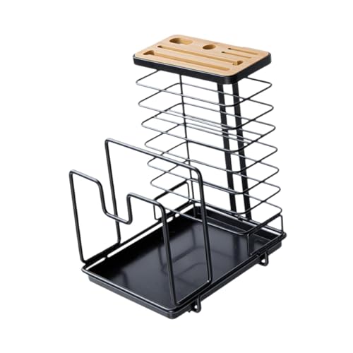 Küchenaufbewahrungsständer, vielseitiger Hohlhalter, Küchengeschirrhalter, Topf-/Pfannendeckel-Organizer for Küchenschubladen, Schränke, Arbeitsplatten Küchenaufbewahrungsständer, vielseitiger Hohlhalter, Küchengeschirrhalter, Topf-/Pfannendeckel-Organizer for Küchenschubladen, Schränke, Arbeitsplatten von JVNALwnkv