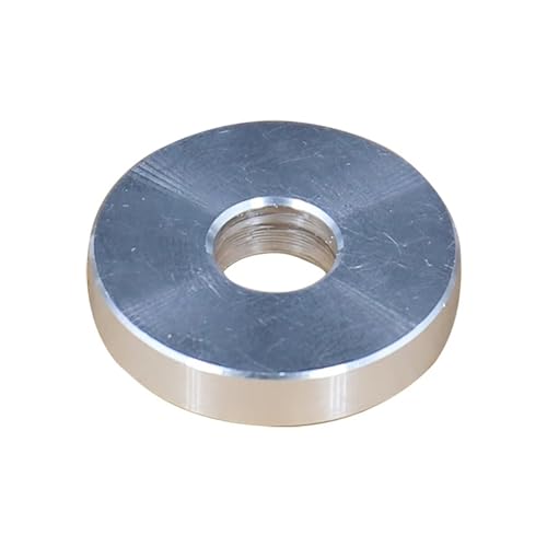 Runder Abstandshalter aus Aluminiumlegierung, flache Unterlegscheiben aus Edelstahl, Durchmesser 24 26 mm, flache Unterlegscheibe, Dichtung, rund, hohl, ohne Gewinde von JVNALwnkv