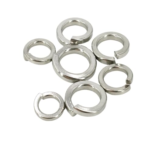 Runder Abstandshalter aus Aluminiumlegierung, flache Unterlegscheiben aus Edelstahl, GB93 8.8 Feder-Split-Unterlegscheibe aus Kohlenstoffstahl, elastisches Dichtungspolster Runder Abstandshalter aus Aluminiumlegierung, flache Unterlegscheiben aus Edelstahl, GB93 8.8 Feder-Split-Unterlegscheibe aus Kohlenstoffstahl, elastisches Dichtungspolster von JVNALwnkv