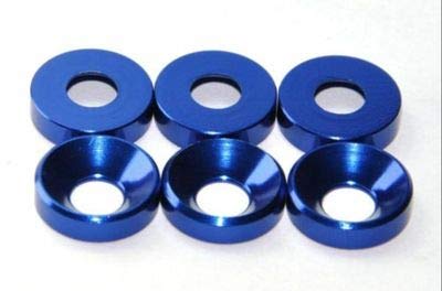 Runder Abstandshalter aus Aluminiumlegierung, flache Unterlegscheiben aus Edelstahl, Mdingbao-flache Unterlegscheiben aus Aluminium, bunt eloxiert, Senkkopfschrauben-Unterlegscheiben, 20 Stück Runder Abstandshalter aus Aluminiumlegierung, flache Unterlegscheiben aus Edelstahl, Mdingbao-flache Unterlegscheiben aus Aluminium, bunt eloxiert, Senkkopfschrauben-Unterlegscheiben, 20 Stück von JVNALwnkv