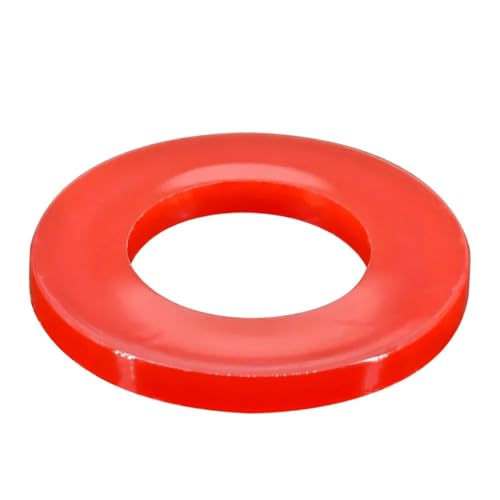 Runder Abstandshalter aus Aluminiumlegierung, flache Unterlegscheiben aus Edelstahl, flache Abstandshalterdichtung aus Nylon M6 ~ M18, von JVNALwnkv