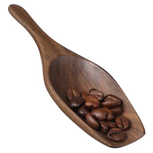 Schaufel for Graben, Gartenschaufel aus Holz, Holzschaufel, Schaufel, Kaffeerührlöffel for Bohnenschöpfen, Mehrzweck-Küchenwerkzeug von JVNALwnkv