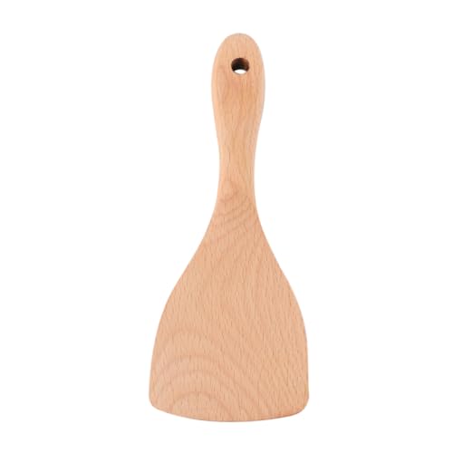 Schaufel for Graben, Gartenschaufel aus Holz, Reislöffel aus Buche, Holzspatel for Kochen, Restaurant, Hotel, Antihaft-Pfanne von JVNALwnkv