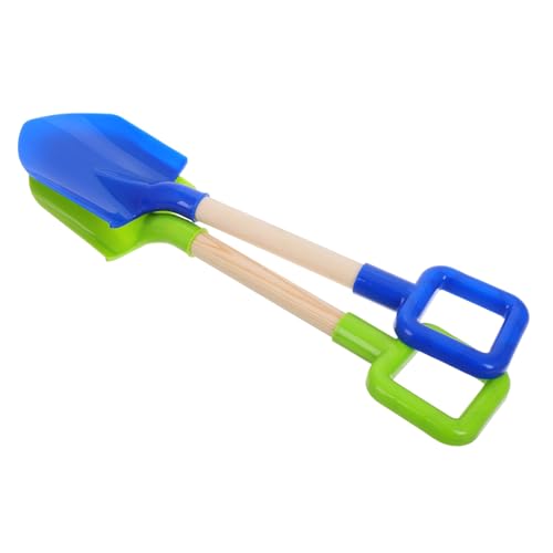 Schaufel for Graben, Gartenschaufel aus Holz, Strand-Gartenschaufel-Set for Kinder, Plastikschaufeln for Kleinkinder for Spielen im Sandkasten im Freien von JVNALwnkv