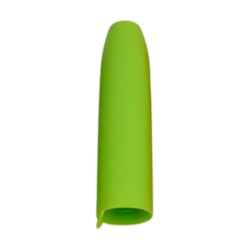 Silikon-Topfgriffabdeckung, Pfannengriffhandschuh, bequemer Anti-Rutsch-Topfpfannengriffhalter, Schutzabdeckung for Restaurants, Blau Silikon-Topfgriffabdeckung, Pfannengriffhandschuh, bequemer Anti-Rutsch-Topfpfannengriffhalter, Schutzabdeckung for Restaurants, Blau von JVNALwnkv