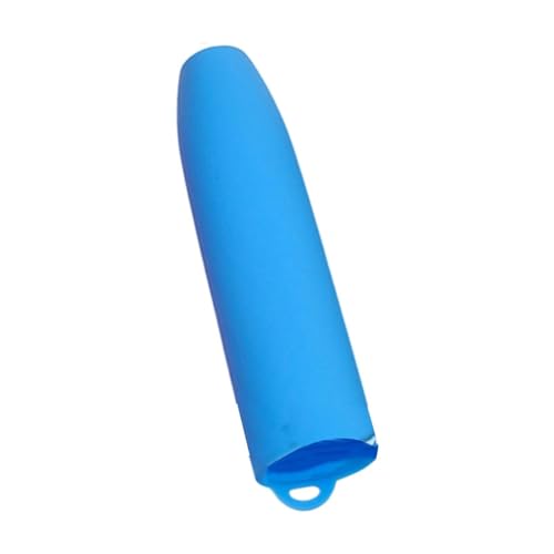 Silikon-Topfgriffabdeckung, Pfannengriffhandschuh, bequemer Anti-Rutsch-Topfpfannengriffhalter, Schutzabdeckung for Restaurants, Blau Silikon-Topfgriffabdeckung, Pfannengriffhandschuh, bequemer Anti-Rutsch-Topfpfannengriffhalter, Schutzabdeckung for Restaurants, Blau von JVNALwnkv