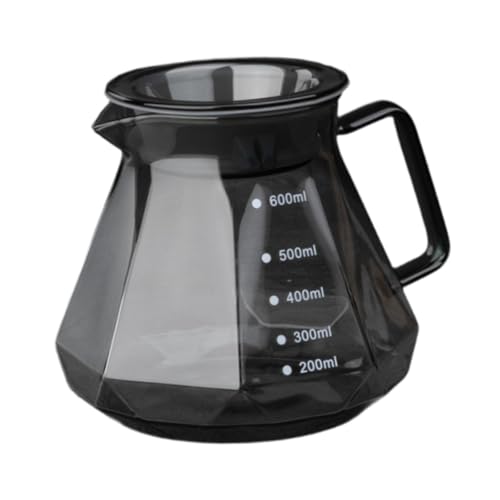 Übergießkaffeemaschine, Tropfkaffeekanne, 600 ml, leicht zu reinigen, hitzebeständig, Glaskrug, Kaffeetropfer for Cafés, Büros und Zuhause Übergießkaffeemaschine, Tropfkaffeekanne, 600 ml, leicht zu reinigen, hitzebeständig, Glaskrug, Kaffeetropfer for Cafés, Büros und Zuhause von JVNALwnkv