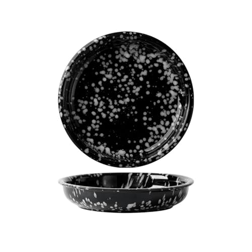 Vintage-Reisschüsseln, Reisschüssel aus Keramikgeschirr, schwarz-weiße, mit Tinte bespritzte Keramik-Ein-Personen-Mahlzeit, Joghurt-Haferflocken-Schüssel for den Haushalt Vintage-Reisschüsseln, Reisschüssel aus Keramikgeschirr, schwarz-weiße, mit Tinte bespritzte Keramik-Ein-Personen-Mahlzeit, Joghurt-Haferflocken-Schüssel for den Haushalt von JVNALwnkv