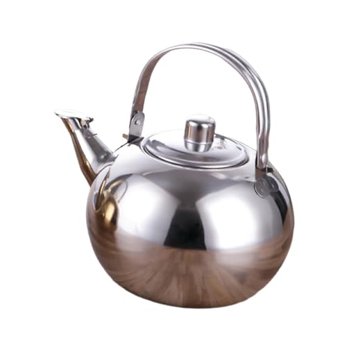 Wasserkocher Edelstahl Teekessel 2L mit Griff Teekanne Filter for Camping, Neujahr, Hotel, Herd Wasserkocher Edelstahl Teekessel 2L mit Griff Teekanne Filter for Camping, Neujahr, Hotel, Herd von JVNALwnkv