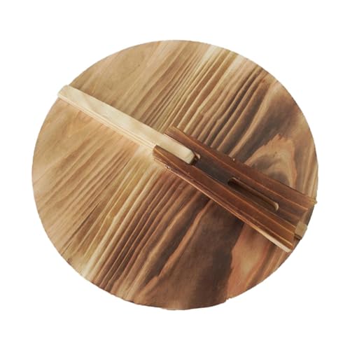 Wokdeckel aus Holz, Wok-Abdeckung, Küchenhelfer, Küchenzubehör, Haushaltstopfabdeckung, Pfannendeckel for asiatisches Kochen, Reisebraten Wokdeckel aus Holz, Wok-Abdeckung, Küchenhelfer, Küchenzubehör, Haushaltstopfabdeckung, Pfannendeckel for asiatisches Kochen, Reisebraten von JVNALwnkv