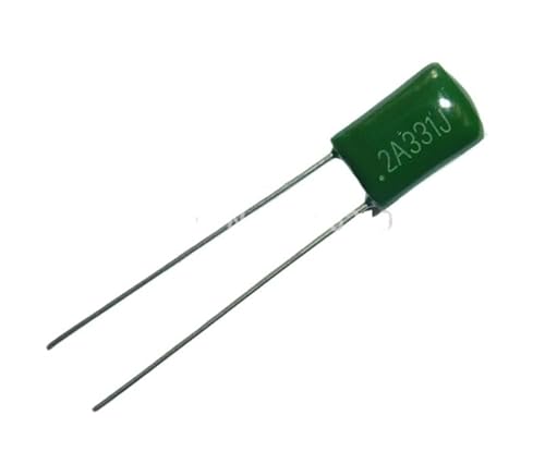 100pcs Mylar Film Capacitor 100V 2A331J 330pF 0.33nF 2A331 5% Polyester Film capacitor Capacitance Meters 100pcs Mylar Film Capacitor 100V 2A331J 330pF 0.33nF 2A331 5% Polyester Film capacitor Capacitance Meters von JVNTOPIHW