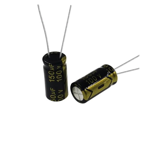 10pcs 150uF 100V 150MFD 100Volt Aluminum Electrolytic Capacitor 10 * 20mm Radial 150mf100v 150uf100v 100v150mf 100v150uf Capacitance Meters von JVNTOPIHW
