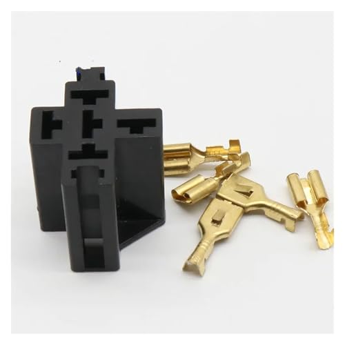 1Set Car Auto Vehicle 5 Pin Relay Socket Holder with 5Pcs 6.3mm Copper Terminal 1Set Car Auto Vehicle 5 Pin Relay Socket Holder with 5Pcs 6.3mm Copper Terminal von JVNTOPIHW