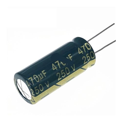 2pcs/lot S61 high frequency low impedance 250v 470UF aluminum electrolytic capacitor size 470UF 20% Capacitance Meters von JVNTOPIHW