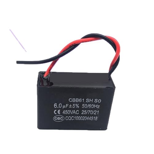 2pcs CBB61 6uf starting capacitance AC Fan Capacitor 450V CBB electronic starter Run Capacitor Capacitance Meters 2pcs CBB61 6uf starting capacitance AC Fan Capacitor 450V CBB electronic starter Run Capacitor Capacitance Meters von JVNTOPIHW