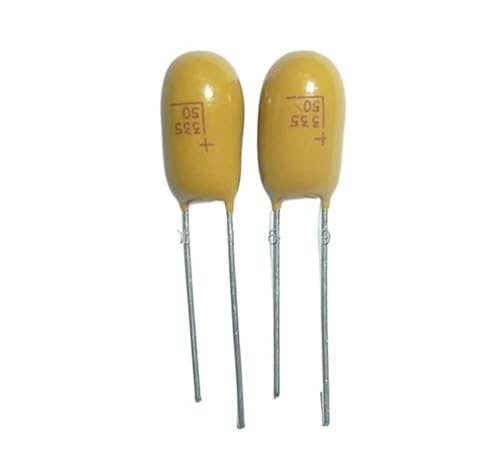 50pcs Tantalum capacitor 3.3uF 50V 335 50V3.3uF DIP Radial Capacitance Meters 50pcs Tantalum capacitor 3.3uF 50V 335 50V3.3uF DIP Radial Capacitance Meters von JVNTOPIHW