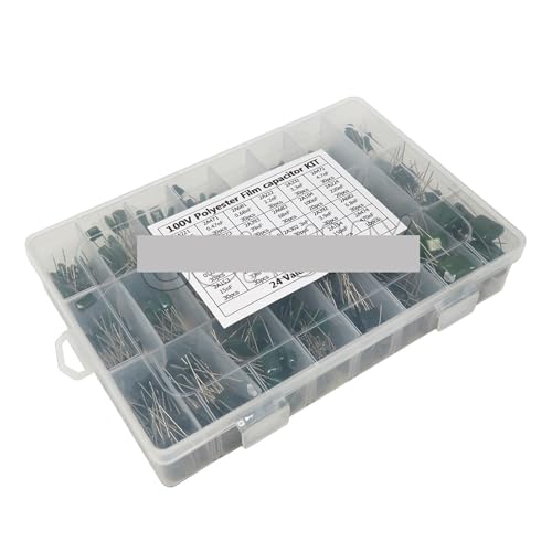 660pcs/lot 24value capacitor kit 100v 2a221j to 2a474j polyester film capacitor assorted kit 0.47nf 0.68nf 1nf 2.2nf capacitors Capacitance Meters 660pcs/lot 24value capacitor kit 100v 2a221j to 2a474j polyester film capacitor assorted kit 0.47nf 0.68nf 1nf 2.2nf capacitors Capacitance Meters von JVNTOPIHW