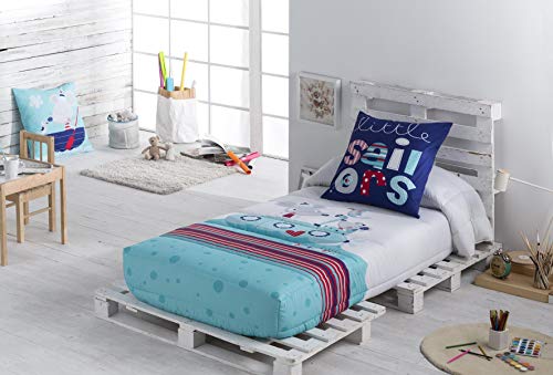 JVR Sailors Verstellbare Bettdecke, Baumwolle, einfarbig, CAMA 105 CMS von JVR