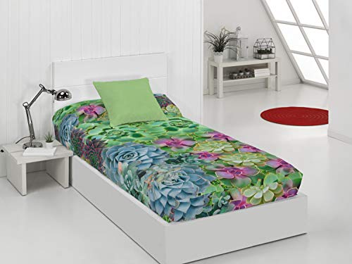 JVR Aqua Tagesdecke, verstellbar, Baumwolle, Einheitsgröße, für Betten mit 160 cm von JVR
