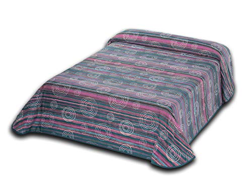 JVR Enzo Tagesdecke Bouti, Baumwolle-Polyester, Rosa, Cama 150 cm von JVR