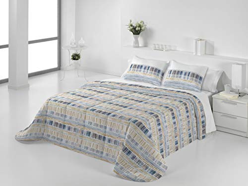 JVR Luna Comfort Bettwäsche, Polyester, Blau, 150 cm Bett von JVR