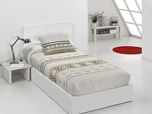 JVR Maja Bettdecke, verstellbar, Polyester, Beige, Bett 150 cm von JVR