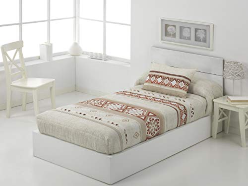 JVR Maya Bettdecke, verstellbar, Polyester, Rot, für Bett mit 160 cm von JVR