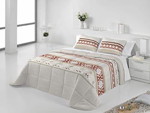 JVR Maya Conforter Nordico, Polyester, Rot, Bett 90 cm von JVR