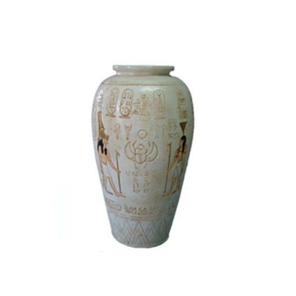 Ägypten Vase Deko Figur Statue Skulptur 40 cm Figuren Statuen Skulpturen von JVmoebel
