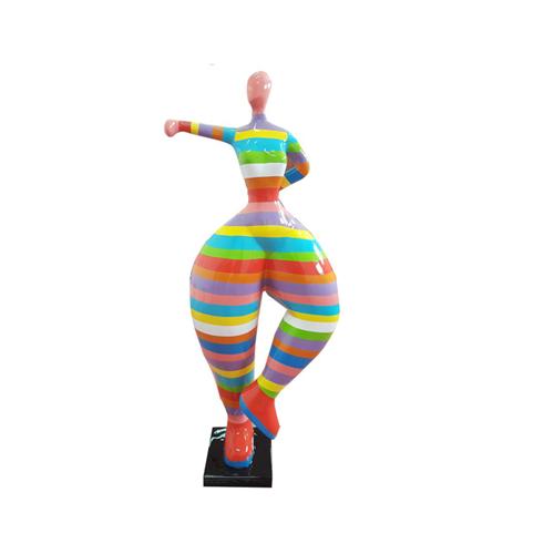 Abstrakte Skulpturen Figur Statue Bunt bemalte Statuen 132cm XXL Statue Abstrakte Skulpturen Figur Statue Bunt bemalte Statuen 132cm XXL Statue von JVmoebel