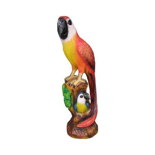 Abstrakter Papagai Ara Garten Dekoration Statue Skulpturen Figuren von JVmoebel