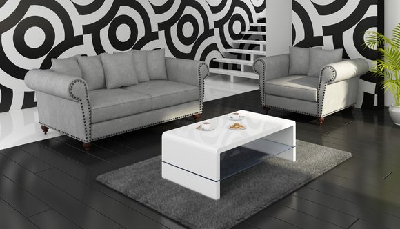 BIG SOFA XXL CHESTERFIELD 250cm "LA GRAND" BIG SOFA XXL CHESTERFIELD 250cm "LA GRAND" von JVmoebel