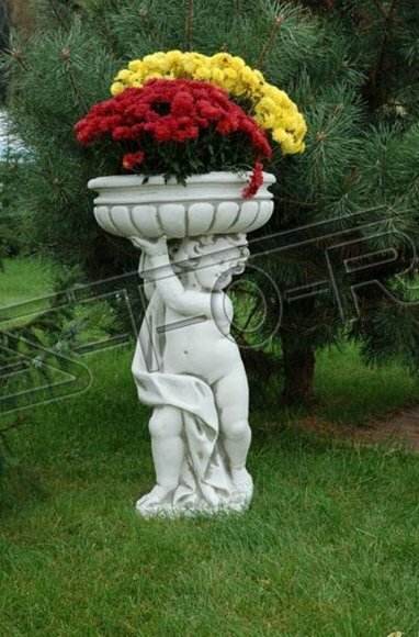 Blumenkübel Pflanz Kübel Dekoration Figur Blumentöpfe Garten Vasen Blumenkübel Pflanz Kübel Dekoration Figur Blumentöpfe Garten Vasen von JVmoebel