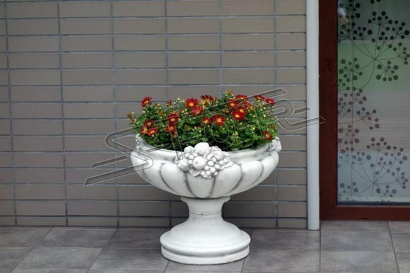 Blumentöpfe Kasten Topf Blumen Töpfe XXL Beton Garten Terrasse Skulptur von JVmoebel