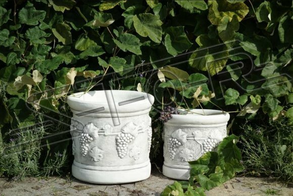Blumenvase Blumen Kasten Garten Stein Dekoration Deko Blumen Gefäss von JVmoebel