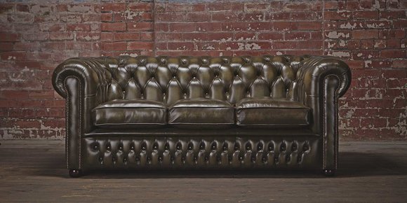 Chesterfield 3 Sitzer XXL Polster Sitz Couch Sofa Garnitur Big Couchen von JVmoebel
