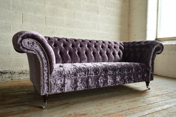 Chesterfield 3 Sitzer XXL Polster Sitz Couch Sofa Garnitur Big Couchen von JVmoebel