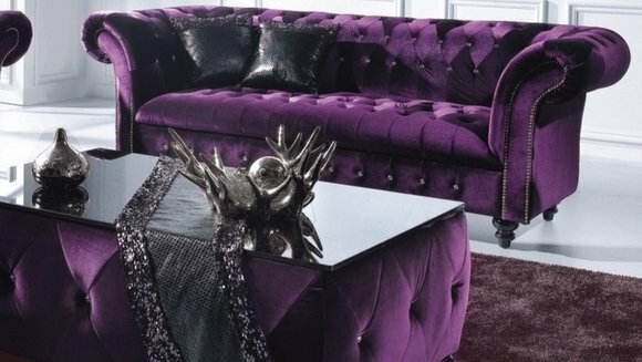 Chesterfield Couchtisch Tisch KLEOPATRA von JVmoebel